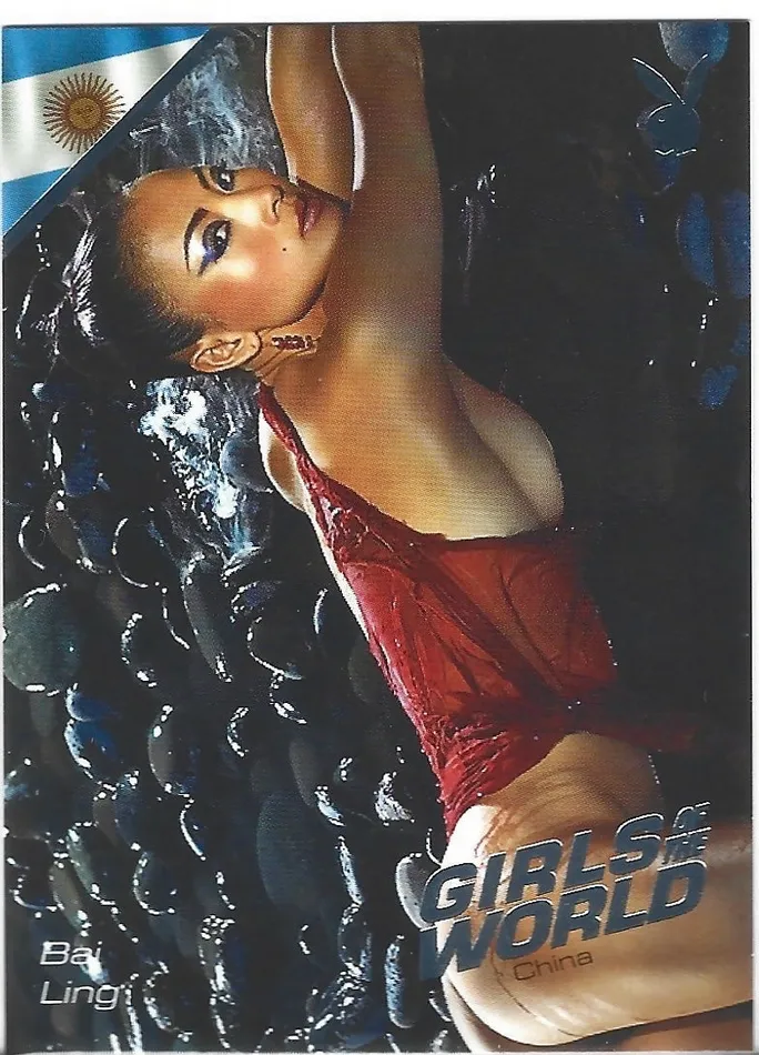 Dans Cards Male Sex Toys Playboys The Book Of Lingerie Vol 2 Girls Of The World Bai Ling China Platinum Foil Card GOTW 4 Dans Cards Male Sex Toys Playboys The Book Of Lingerie Vol 2 Girls Of The World Bai Ling China Platinum Foil Card GOTW 4