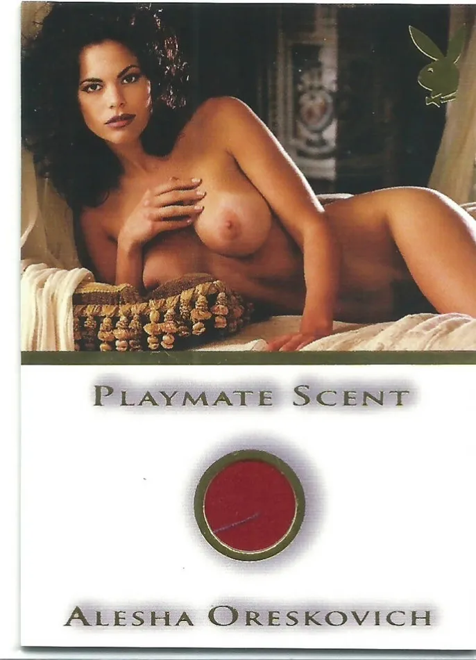 Dans Cards Vibrators Playboys Blondes Brunettes and Redheads Alesha Oreskovich Scent Not Wrapped Memorabilia Card Dans Cards Vibrators Playboys Blondes Brunettes and Redheads Alesha Oreskovich Scent Not Wrapped Memorabilia Card