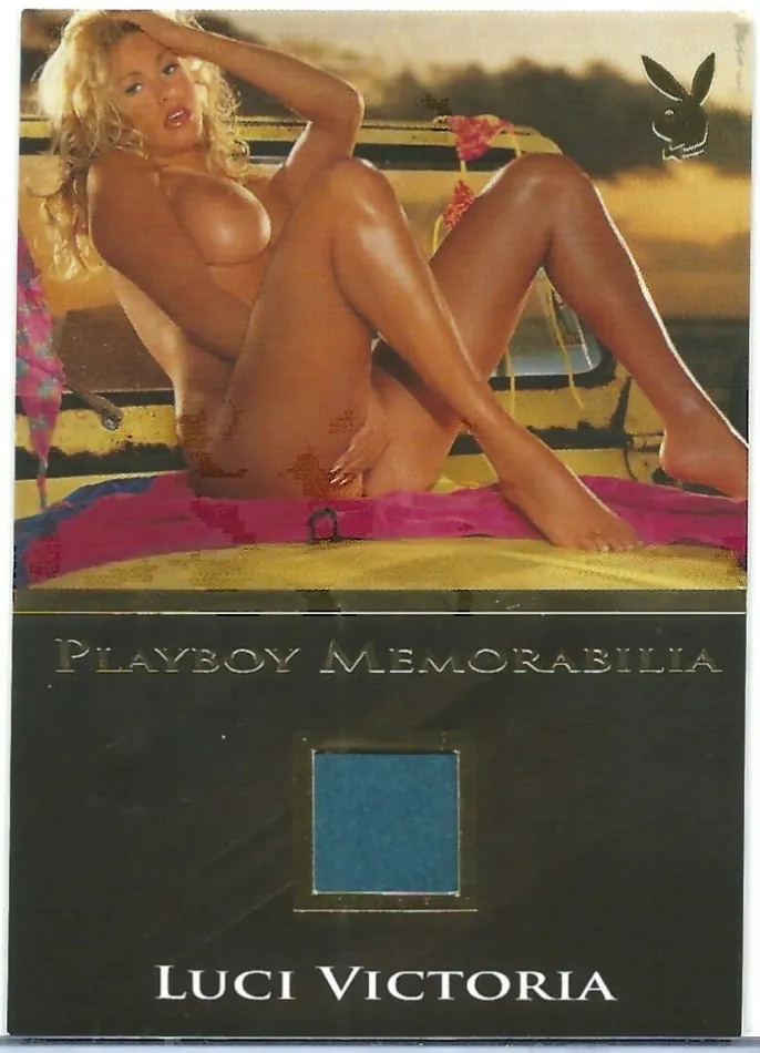 Dans Cards Vibrators Playboy Voluptuous Vixens Luci Victoria Gold Foil Memorabilia Card Dans Cards Vibrators Playboy Voluptuous Vixens Luci Victoria Gold Foil Memorabilia Card