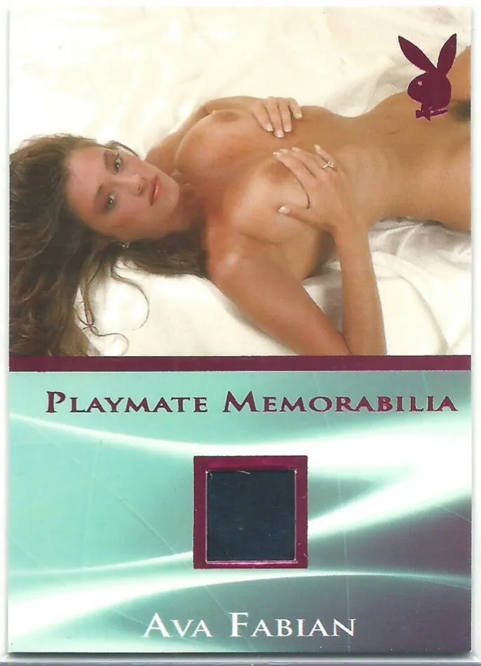 Dans Cards Vibrators Playboy Wet Wild 3 Ava Fabian Pink Foil Memorabilia Card Dans Cards Vibrators Playboy Wet Wild 3 Ava Fabian Pink Foil Memorabilia Card