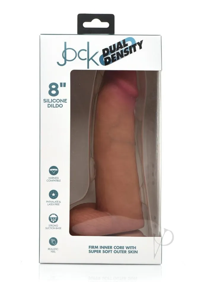 Dildos Jock Dual Dense Silicone Wballs 8 Lt Jock