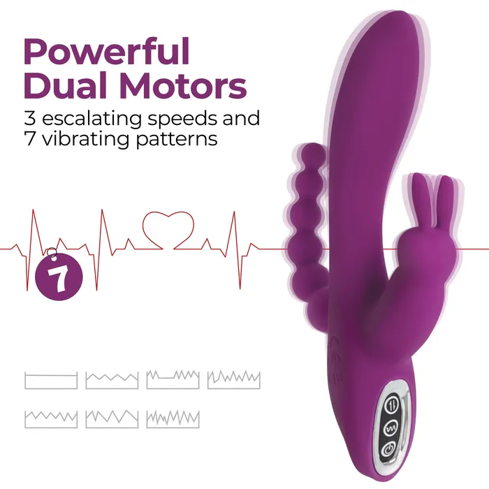 Female Sex Toys Curve Toys Quivers Gspot Rabbit Vibrator