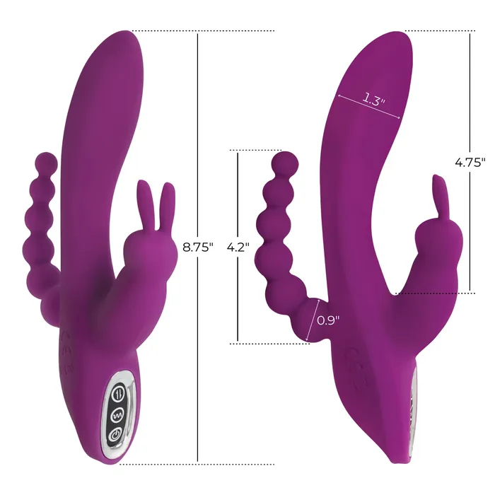 Female Sex Toys Curve Toys Quivers Gspot Rabbit Vibrator