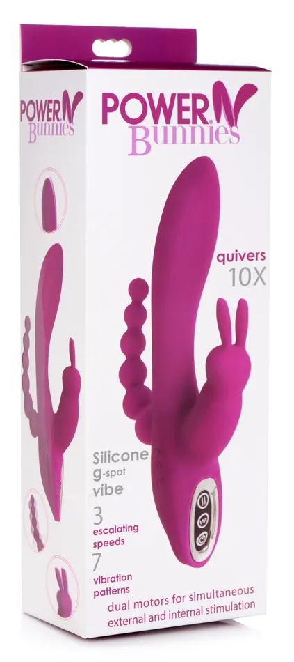 Female Sex Toys Curve Toys Quivers Gspot Rabbit Vibrator