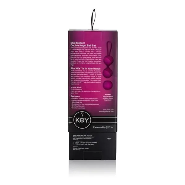 Female Sex Toys Jopen Jopen Mini Stella II Kegel Ball Set