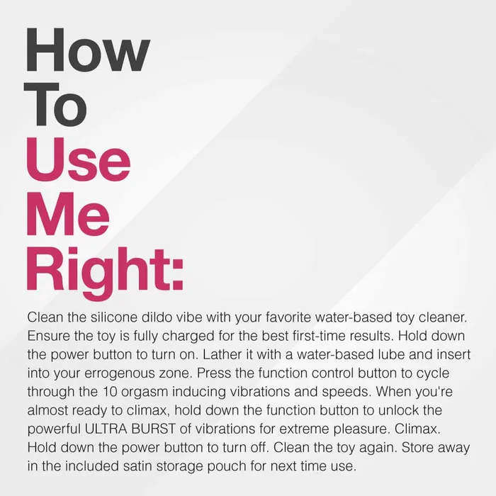 Female Sex Toys Simpli Pleasure ULTRA 10 Function Rotating Realistic 7 Inch Vibrating Dildo Simpli Pleasure V1