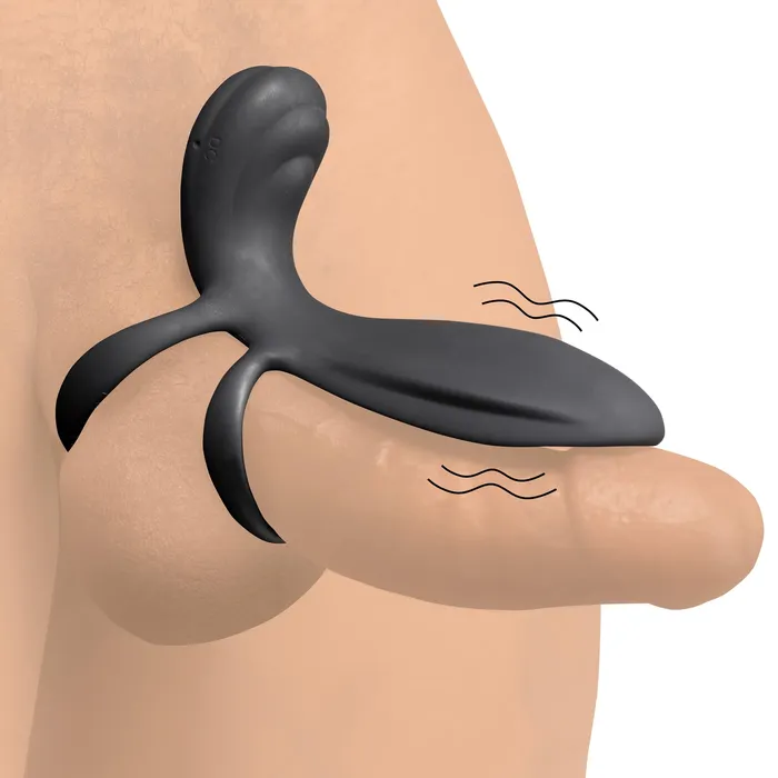 Female Sex Toys XR Brands 10x Silicone Vibrating Girth Enhancer With Remote Control Female Sex Toys XR Brands 10x Silicone Vibrating Girth Enhancer With Remote Control