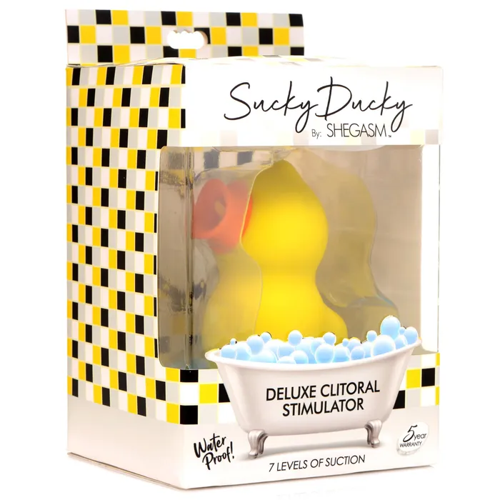Female Sex Toys XR Brands Sucky Ducky Deluxe Clitoral Stimulator