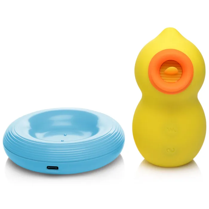 Female Sex Toys XR Brands Sucky Ducky Deluxe Clitoral Stimulator
