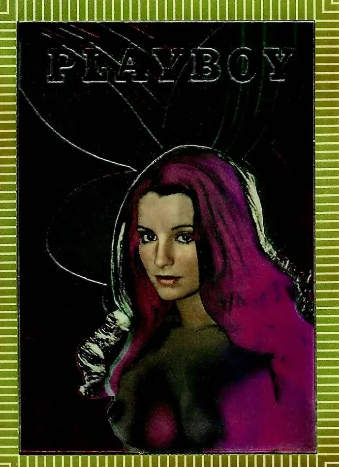 Greenthunderbirds Cards Couples Playboy Chromium Cover Edition 2 128
