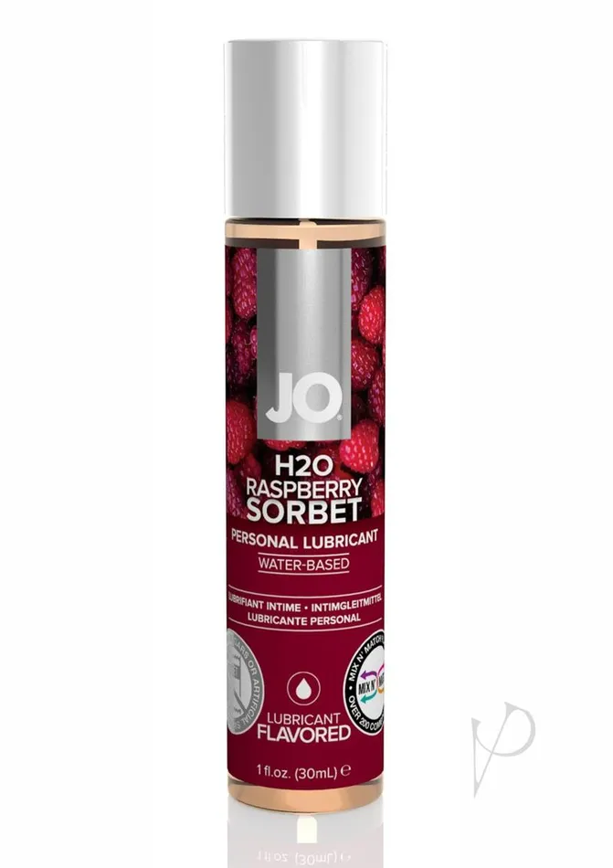 Jo H2o Flavor Lube Raspberry 1oz System JO Vibrators