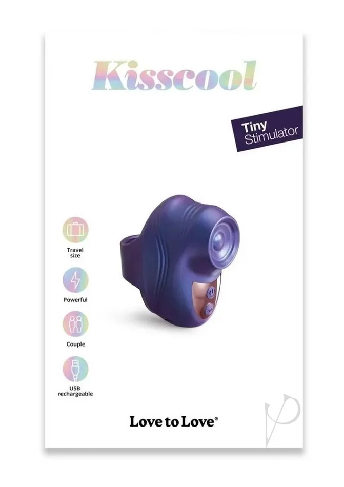 Kisscool Iridescent Indigo Love to Love Vibrators