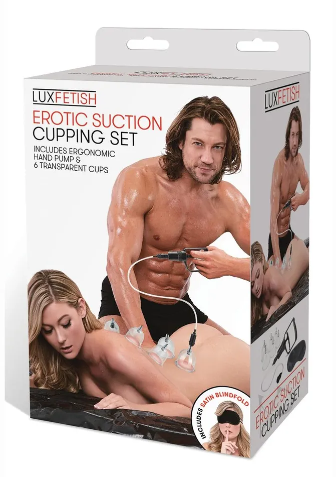 Lux Fetish Anal Lux F Erotic Suction Cupping Set