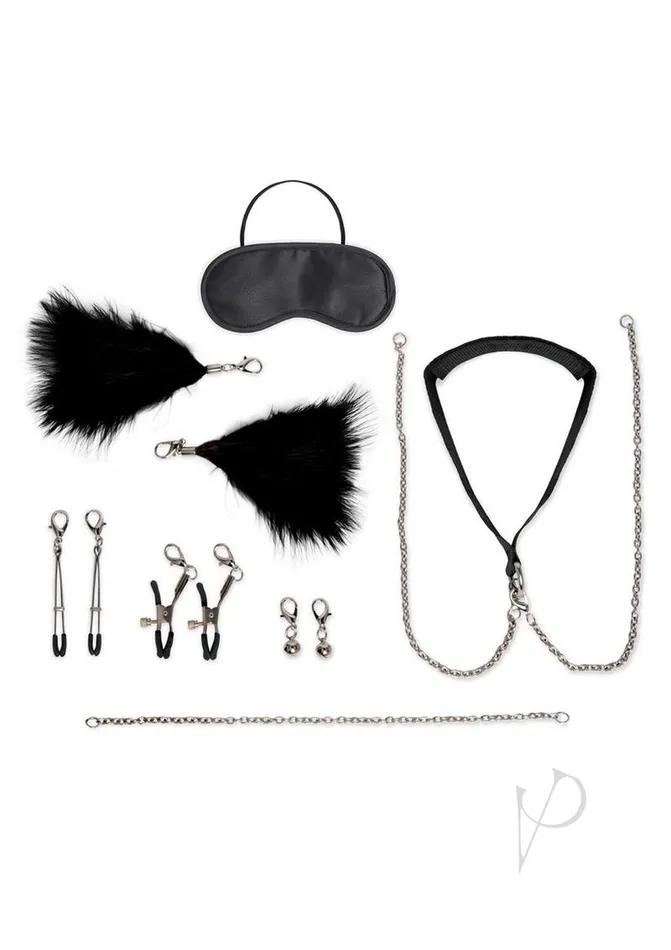 Lux Fetish Nipple Clitoral Toys Lux F Interchangeable Collar Nipple 12pc