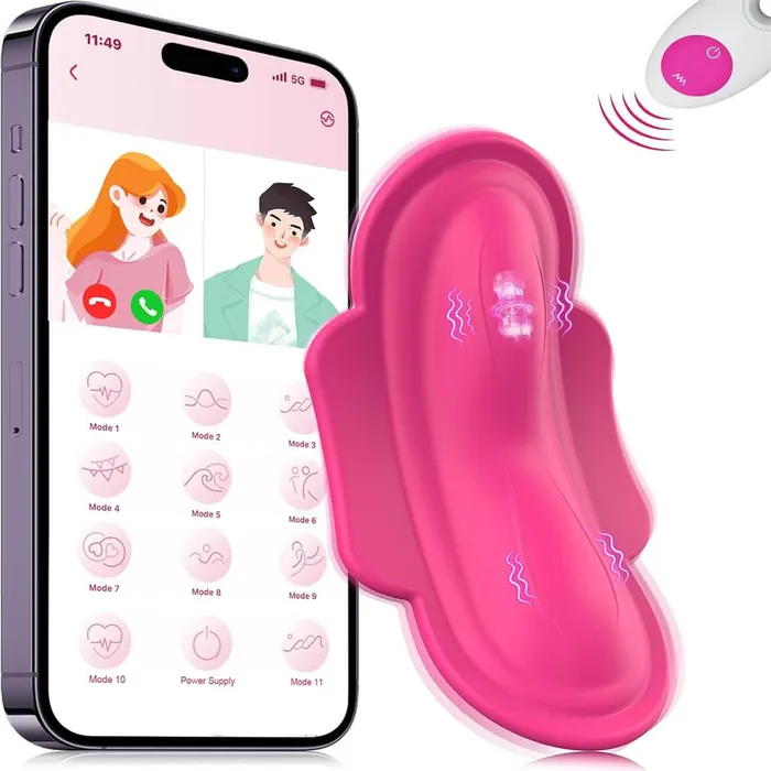 Adorime Couples Moxie App and Remote Controlled Wearable Clitoral Panty Vibrator Public Car Sex Female Masturbation Adorime Couples Moxie App and Remote Controlled Wearable Clitoral Panty Vibrator Public Car Sex Female Masturbation