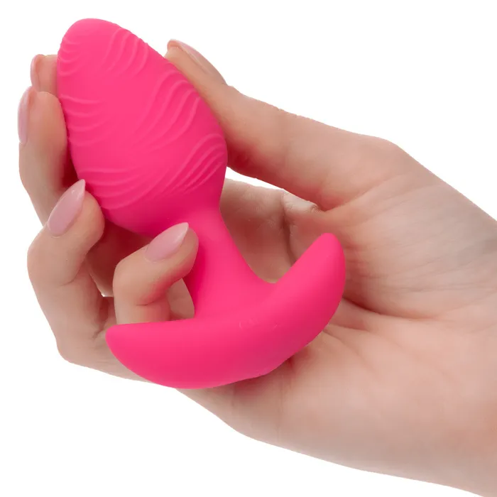 Calexotics Anal Cheeky Vibrating GlowInTheDark Butt Plug