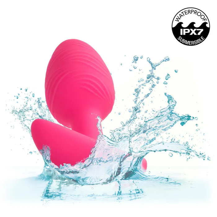 Calexotics Anal Cheeky Vibrating GlowInTheDark Butt Plug