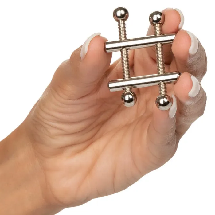 CALEXOTICS Nipple Clitoral Toys Calexotics Nipple Grips Crossbar Nipple Vices