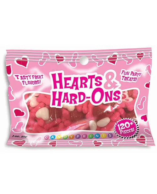 Dildos Hearts Hard Ons Mini Candy Bag of 120 Little Genie