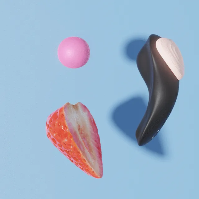 Female Sex Toys Blush Temptasia Heartbeat Panty Vibe with Remote