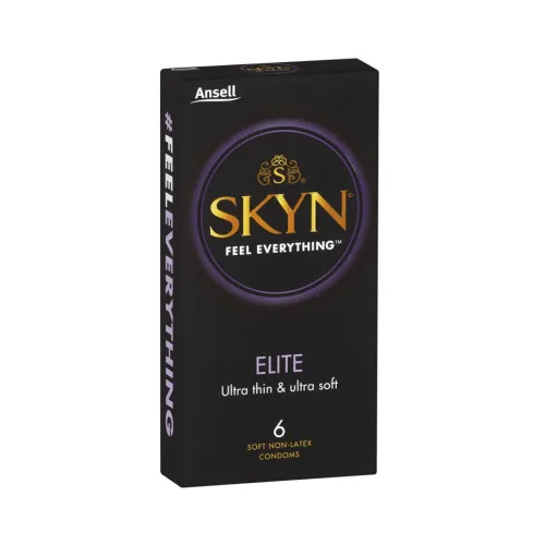 LonBrook Male Sex Toys Ultra soft and ultra thin Condoms by Skyn Elite 6 pack LonBrook Male Sex Toys Ultra soft and ultra thin Condoms by Skyn Elite 6 pack
