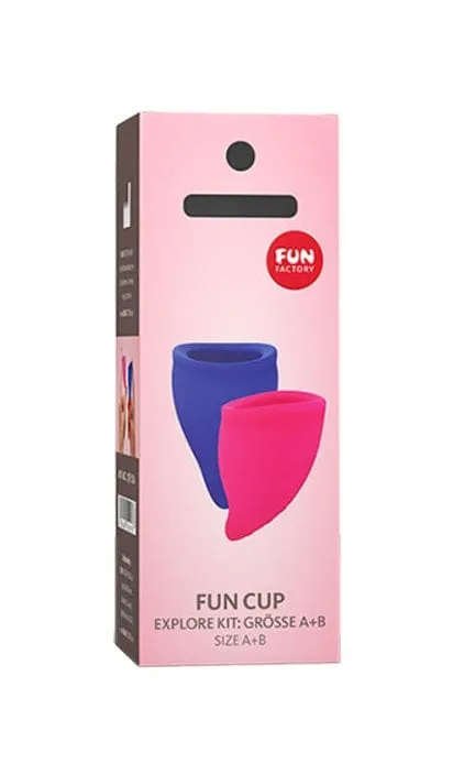 Male Sex Toys Fun Factory Fun Cup Explorer Kit Menstrual Cup Fun Factory