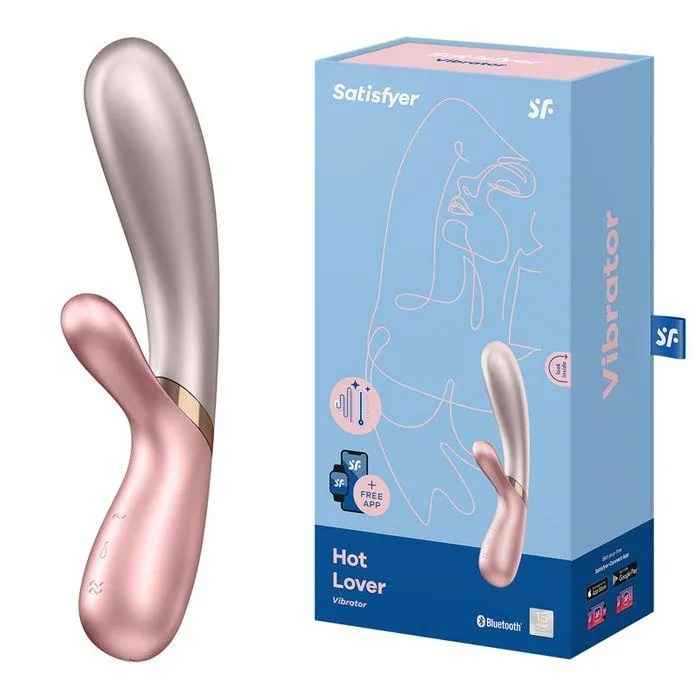 Satisfyer Hot Lover Warming Rabbit Vibrator SATISFYER Vibrators