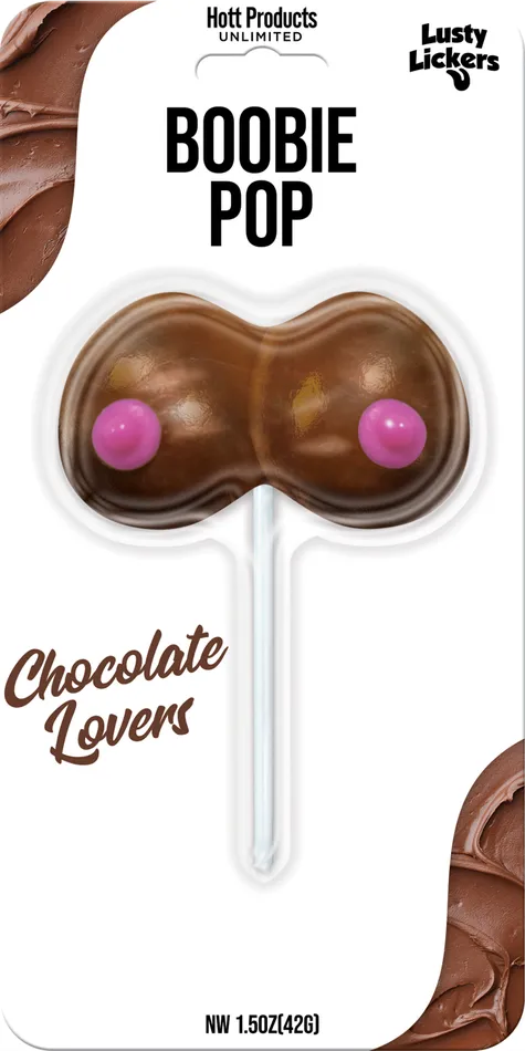 Vibrators Hott Products Lusty Lickers Boobie Pop