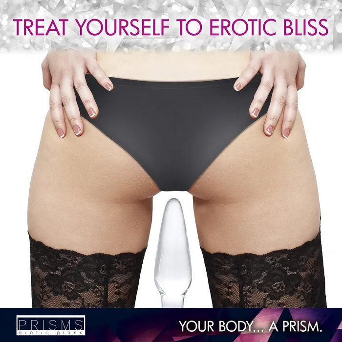 3pc Dosha Glass Anal Plug Kit Prisms Erotic Glass Anal