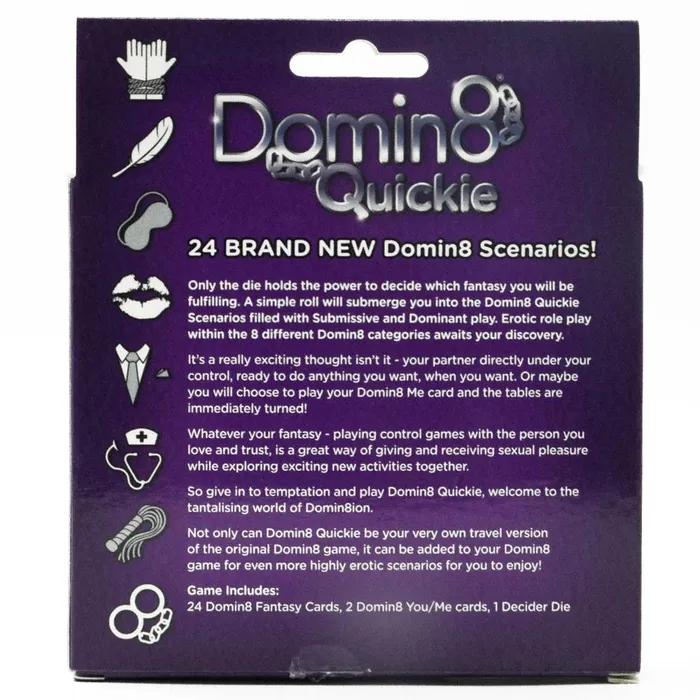 Games Creative Conceptions Domin8 Quickie Compact BDSM Roleplay Game