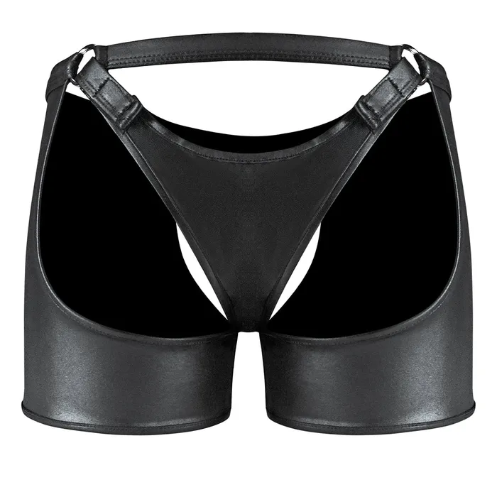 Male Power Male Sex Toys Male Power Fetish Poseidon Wet Look Crotchless Backless Chap Shorts