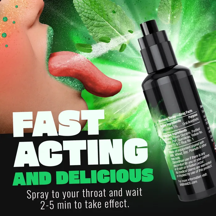 Male Sex Toys Good Blow Deep Throat Mint Numbing Spray