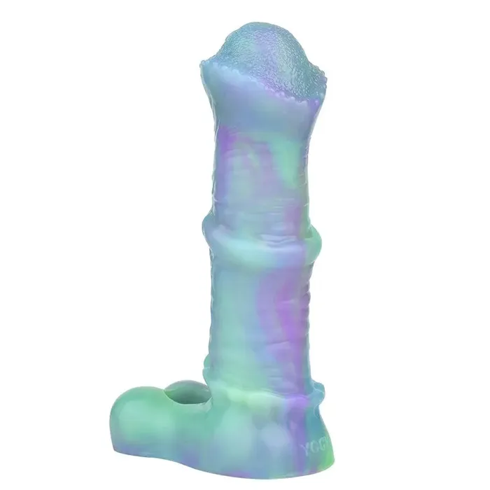 Male Sex Toys Luminous Silicone Horse Penis Extender Xinghaoya