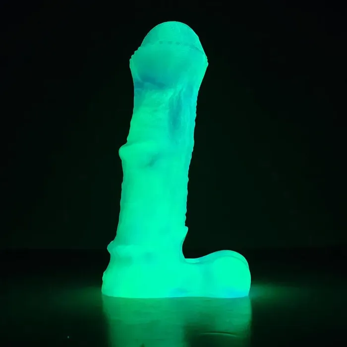Male Sex Toys Luminous Silicone Horse Penis Extender Xinghaoya