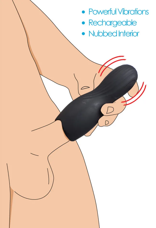 Male Sex Toys Vibrating Rechargeable Penis Pleaser Trinity Vibes