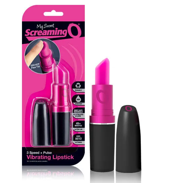 My Secret Screaming O Vibrating Lipstick Screaming O Female Sex Toys