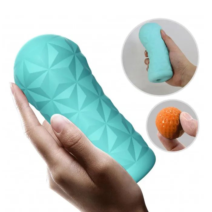 Pretty Love Caspar Rolling Tip Masturbator With Drying Case Pretty Love Male Sex Toys