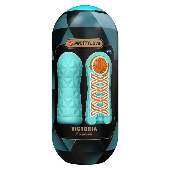 Pretty Love Caspar Rolling Tip Masturbator With Drying Case Pretty Love Male Sex Toys