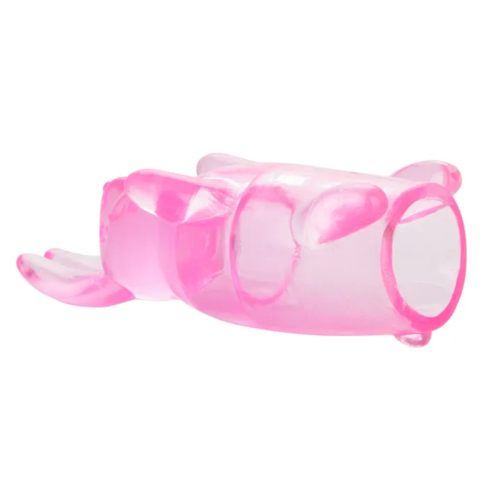 Shanes World Pocket Party Mini Vibrator With Rabbit Sleeve California Exotics Female Sex Toys