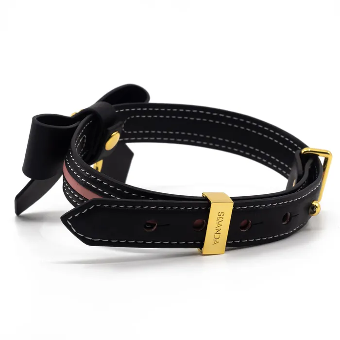 Vibrators Foshan Sevanda Lockable Bow Collar Chain Leash