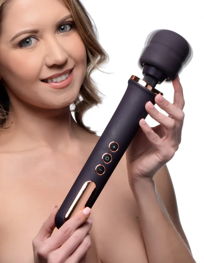 Wand Essentials Scepter 50X Silicone Wand Massager Female Sex Toys
