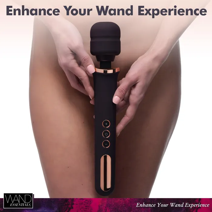 Wand Essentials Scepter 50X Silicone Wand Massager Female Sex Toys