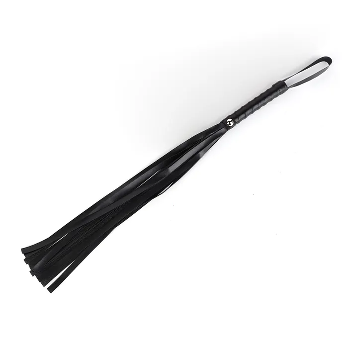 ZYL Leather Male Sex Toys ZYL MediumLength Faux Leather Flogger