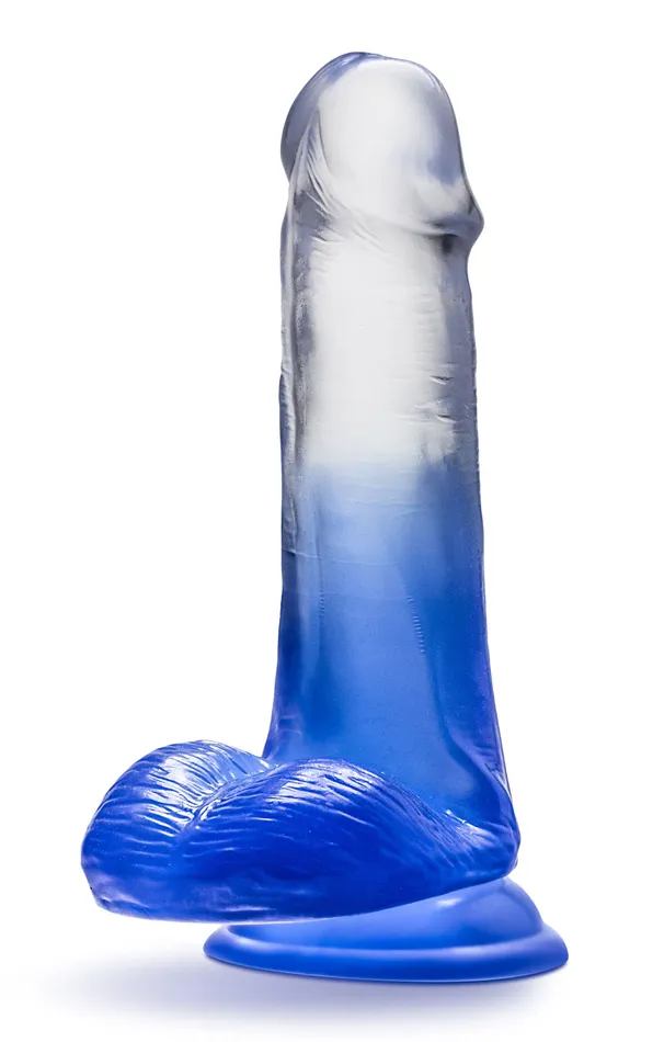 Anal Blush B Yours Stella Blue 6 Inch Dildo Blue