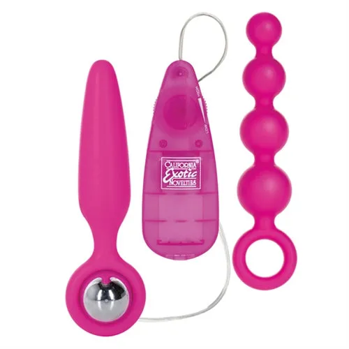 Anal CalExotics Booty Call Booty Vibro Kits Pink