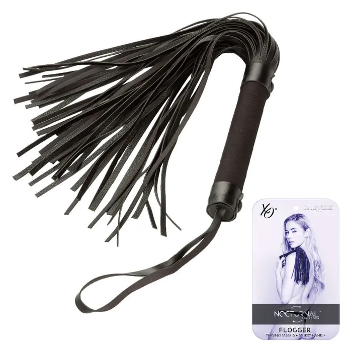 Anal CalExotics Nocturnal Collection Flogger Black