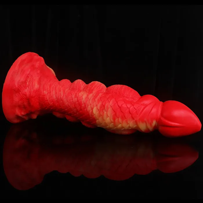 Anal Domlust Monster Dildo Anal Plug Colorful Exotic Animal Dildo Dilator Sex Toys for Men Women