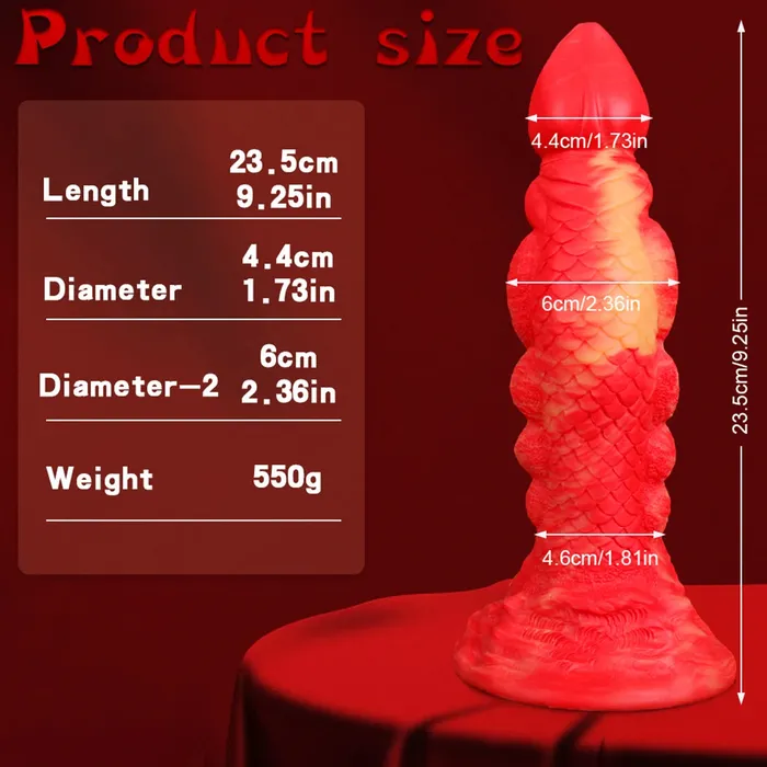 Anal Domlust Monster Dildo Anal Plug Colorful Exotic Animal Dildo Dilator Sex Toys for Men Women