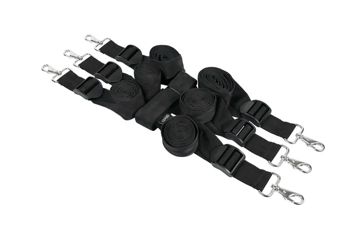 Anal Edge Extreme Under the Bed Restraint System Black Sportsheets