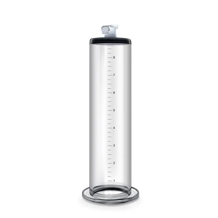 Anal Performance 9 Inch X 175 Inch Penis Pump Cylinder Clear Blush Novelties